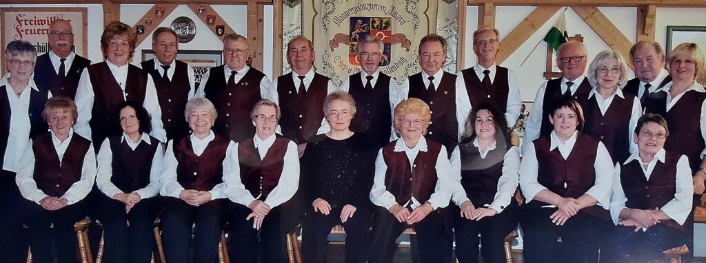 Jubiläum Gesangsverein Aurora - Februar in Oberschöllenbach