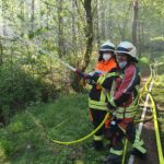 Waldbrand im Tennenloher Forst