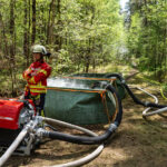 Waldbrand im Tennenloher Forst